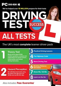 Driving Theory Test Success All Tests & Hazard Perception 2025/2026 PC DVD-ROM - Picture 1 of 1