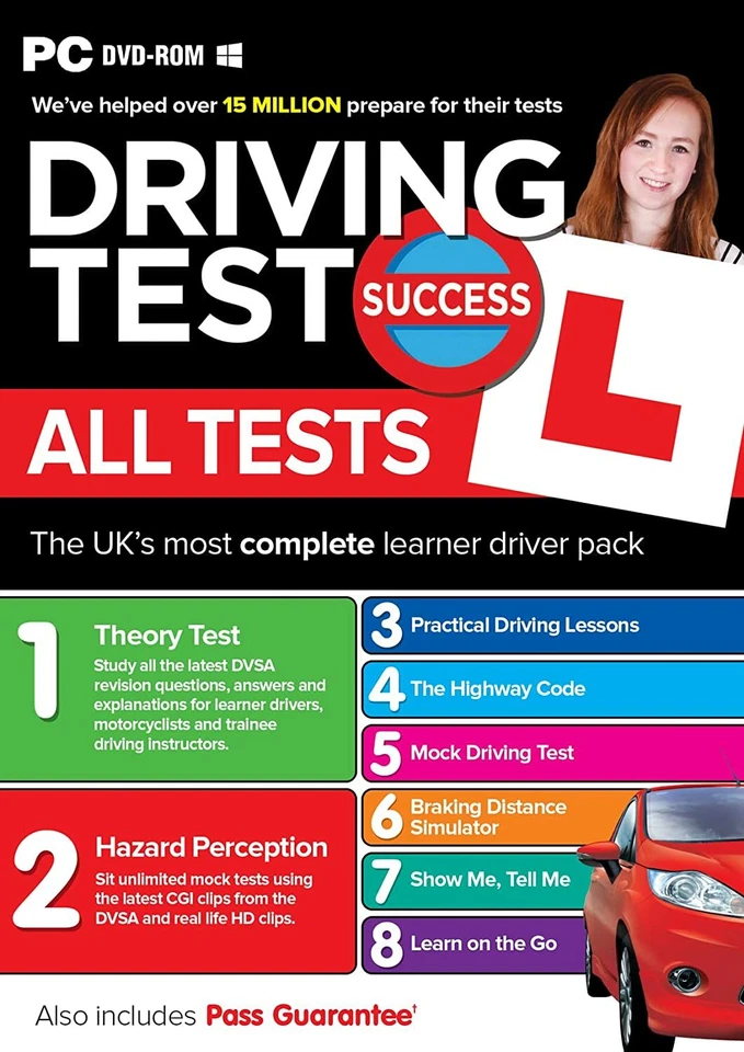 Driving Theory Test Success All Tests & Hazard Perception 2025/2026 PC DVD-ROM - Image 1 of 1