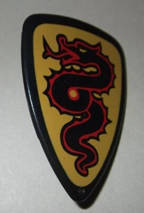 23346, 1x Schild, tropfenförmig, schwarz, bedruckt - Picture 1 of 1