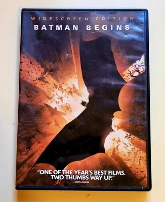 Batman Begins DVD Widescreen Edition Michael Caine Liam Neeson  Free Shipping - Image 1 of 3
