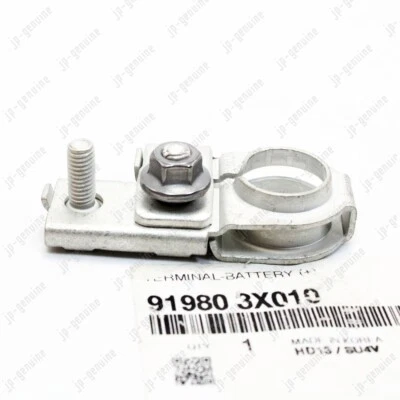 Genuine OEM KIA Carnival HYUNDAI Elantra 91980-3X010 Battery Cable Terminal End - Image 1 of 4