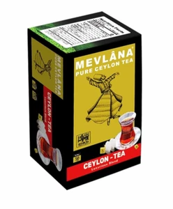 Mevlana Ceylon Tea Bags, 50 Count, Pure Tea from Sri Lanka - Picture 1 of 7