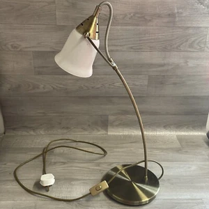 Lámpara de Escritorio Halógena Dar Lighting Acero Inoxidable Fantástico Estado - Imagen 1 de 10