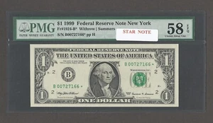 ~~ 1999   " B "  == STAR  ==~~==PMG graded AU58 - Picture 1 of 2