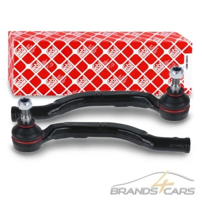 FEBI 2x FRONT TIE ROD ENDS FOR NISSAN NV300 PRIMASTAR OPEL VIVARO A B - Image 1 of 4