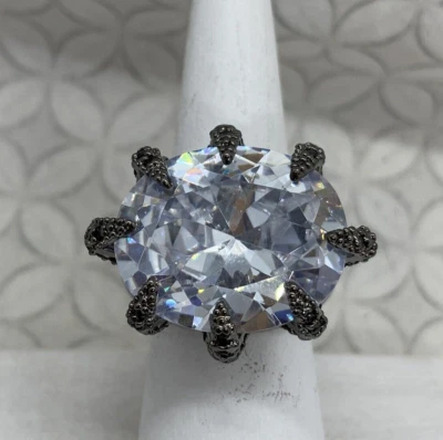 nOir Jewelry Catwoman Claw Crystal Ring DC Comics Batman Size 6 - Image 1 of 4