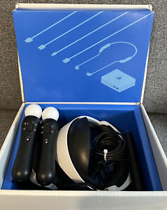 Sony PlayStation VR V2 Model For PS4 / PS5 + Camera + Motion Controllers VGC