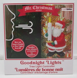 Mr. Christmas Goodnight Lights Tree Light Controller Blow Santa's Candle D3 - Picture 1 of 5