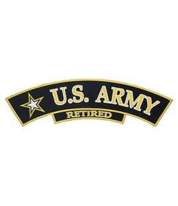 Parches basculantes militares con logotipo retirado del ejército de EE. UU. - Imagen 1 de 1