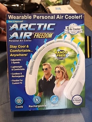 As Seen On TV - Arctic Air Freedom - Enfriador de aire personal portátil portátil blanco Foto 1 de 4