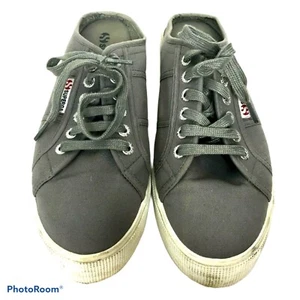 Tenis para mujer Superga de moda gris talla 41 - Imagen 1 de 7
