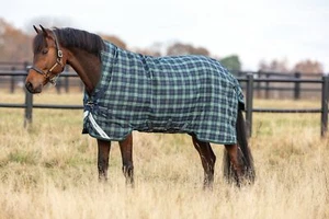 Outdoordecke Horseware Rhino Wug Medium 250g Vari-Layers hunter check 125-155 - Bild 1 von 4