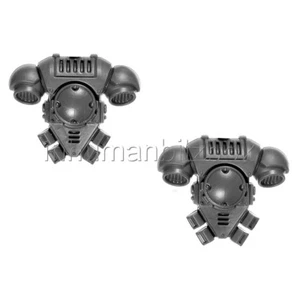 SPIN12 2x BACK PACK INTERCESSOR SPACE MARINE PRIMARIS WARHAMMER 40000 BITZ 49-49 - Picture 1 of 1