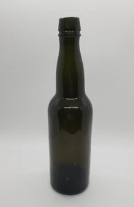 Alte Vintage/Antik grüne Soda oder Bier Glas Flasche 9 1/2" (Zoll) hoch - Bild 1 von 12