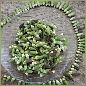 Türkische Mini Okra Yerli Kısa Bamya Okra Samen Samenfest Gemüse Samen Saatgut - Bild 1 von 1