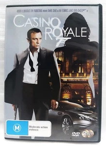 2X JAMES BOND CASINO ROYALE - QUANTUM OF SOLACE DANIEL CRAIG ACTION DVD MOVIE - Picture 1 of 9