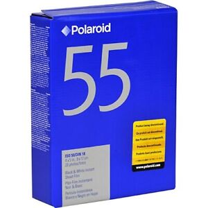 POLAROID 55 FILM TYPE 4x5 INSTANT SHEET 20 CT BLACK & WHITE SEALED  EXP. NOV 03