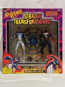 RARE! ToyBiz SPIDER-MAN STRANGE TRANSFORMATIONS Action Figures 2-Pack - MIB - Picture 1 of 6