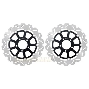 Front Brake Disc Rotors For Suzuki GSX1300R Hayabusa 1999-2007 2004 59210-33E50 - Foto 1 di 7