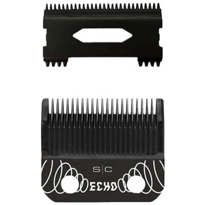 StyleCraft ECHO Faper Fixed Black Diamond Shallow Tooth Replacement Blade SC544B - Picture 1 of 3