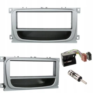 Set Di Radioblende Per Ford Focus 2 C-Max Galaxy Kuga Argento Set - Foto 1 di 24