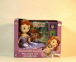 Disney Sofia The First Play A Sound Book and Peluche Set NUEVO - Imagen 1 de 3