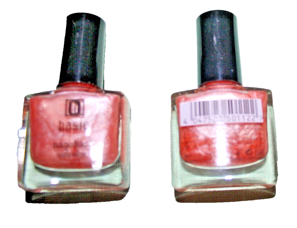2 x Basic, Nagellack, Nailpolish,  Farben, Metalltöne rose, 7,5 ml, o.ä. - Bild 1 von 1