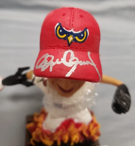 ROCKET ROGER CLEMENS Autograph Bobblehead OREM OWLZ SGA NEW YORK YANKEES Auto Cover
