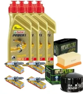 KIT/TAGLIANDO BMW R 1200 GS 2004 2009 CASTROL 15W50 FILTRI OLIO ARIA CANDELA - Imagen 1 de 9