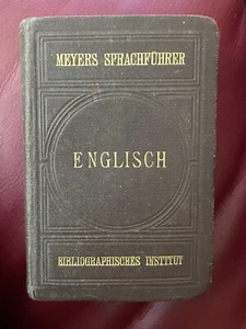 Englisch by Meyers Travel Book German E. G. Ravenstein - Picture 1 of 2