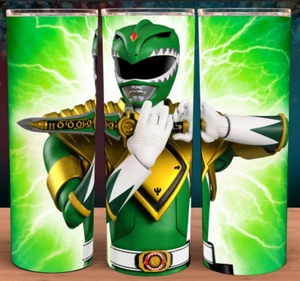 Power Rangers Green Ranger Cup Mug Tumbler 20oz with lid and straw - Picture 1 of 3