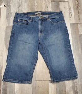 Dickies size 10 straight walking Woman's Denim Shorts 32X12 - Picture 1 of 8