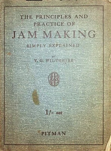 Principles & Practice of Jam Making 1932 Wiltshire rare bk cookery recipes - Picture 1 of 7