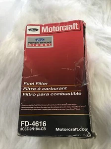 Motorcraft Ford F Series 6.0L Powerstroke Turbo Diesel Fuel Filter New FD4616 - Foto 1 di 2