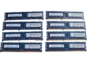 hynix 8GB 2Rx4 PC3L-10600R HMT31GR7CFR4A-H9 Server RAM 8 Stück - Bild 1 von 1