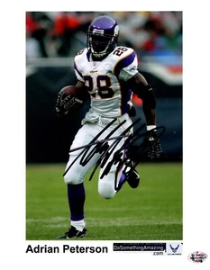 ADRIAN PETERSON Minnesota Vikings 8X10 Autographed Promo Photo w/ BDS COA #1536 - Picture 1 of 3