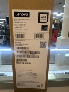 Lenovo IdeaPad Slim 3i 15IAN8 15,6" Intel i3-N305 8GB 256GB | Brandneu / Versiegelt - Bild 1 von 4
