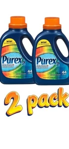 Purex 2 Clorox 2 Colores Quitamanchas 44 Cargas Libre de Blanqueamiento HE Seguro Paquete de 2 - Imagen 1 de 3
