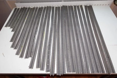 Fleischmann H0 6106 Profigleis Flexgleis Konvolut mit 28 Schienen / z.T gekürzt - Bild 1 von 4