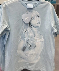 Sabrina Carpenter Baby Blue T-Shirt UK Size 4-20 2XS-XL - Picture 1 of 2