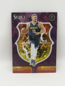 2024-25 Panini Select Nikola Jokic Certified Purple Ice Prizm /75 - Picture 1 of 2