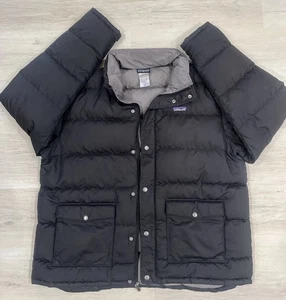 Patagonia EUC Slingshot Goose Down Puffer Jacket Coat Quilted Insulated Mens XL - Picture 1 of 9