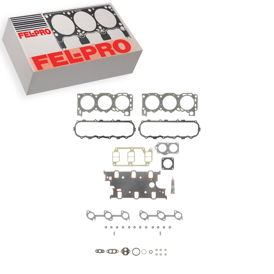Комплект прокладок головки блока цилиндров двигателя Fel-Pro для Ford Bronco II 2,9 л V6 1986-1990 годов выпуска - Изображение 1 из 1