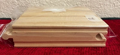 Trem de madeira 6" Straight Track Lote x12 peças - Thomas & Friends BRIO - Imagem 1 de 4