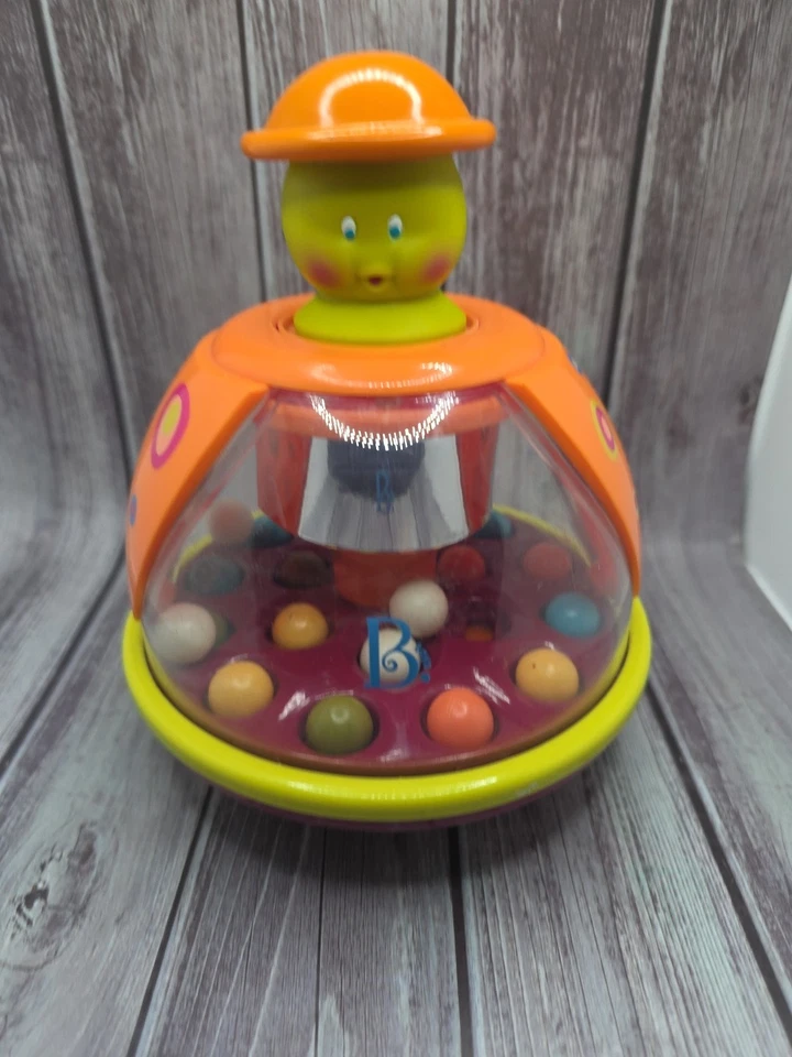 Juguete B Toys Poppitoppy Ball Popper - ¡Excelente juguetes giratorios para niños pequeños! Foto 1 de 4