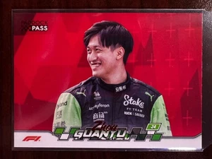 2024 Topps F1 Paddock Pass Rojo #14 Zhou Guanyu - Imagen 1 de 2