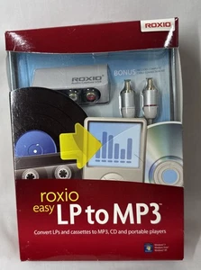Roxio Easy LP a MP3 Convertir LPS y Casetes a MP3 Nueva Caja Abierta - Imagen 1 de 5