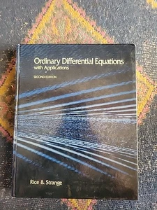 Ordinary Differential Equations W/Apps by Rice, Bernard J.; Strange, Jerry D. - Bild 1 von 8