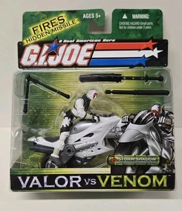 G.I.JOE Valor vs. Venom STORM SHADOW mit Lightning Cycle / 2004 MOC - Bild 1 von 6
