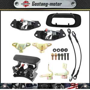 Tailgate Hardware Hinge Latch Striker Cable Kit For Silverado GMC Sierra 99-06 - Picture 1 of 9